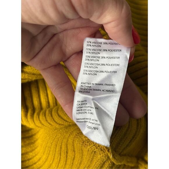 Anthropologie Citron Ribbed Pullover Sweater size XXS - Picture 11 of 11